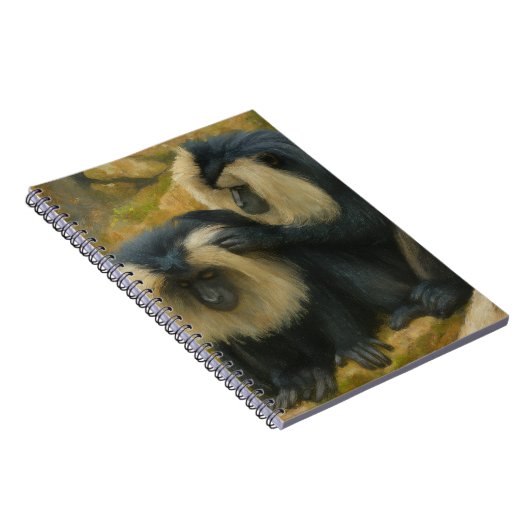 Macaque Bond - Grooming Ritual Notizblock (Rechte Seite)