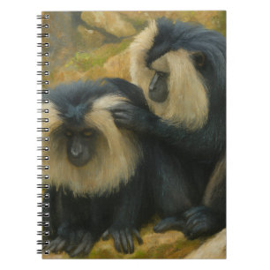 Macaque Bond - Grooming Ritual Notizblock