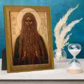 Macarius von Ägypten Fotoplatte (Seite)