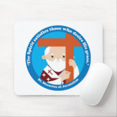 Macarius von Jerusalem Mousepad (Mit Mouse)