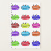 Macaron Cartoon Pattern Planer (Vorderseite)