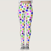 Macaron Confetti Leggings (Vorderseite)