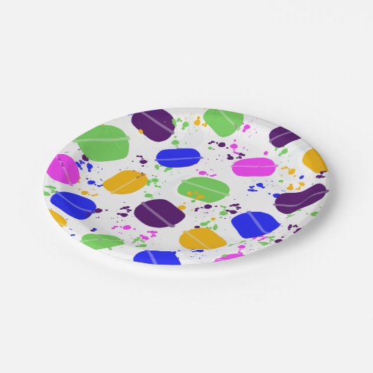 Macaron Confetti Paper Teller (Schrägansicht)