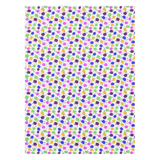 Macaron-Confetti-Tischdecke Tischdecke (Vorderseite)