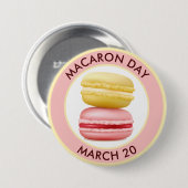 Macaron Day, Macaron Button (Vorne & Hinten)
