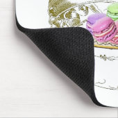 Macaron Französisch Inspiriert Mousepad (Ecke)