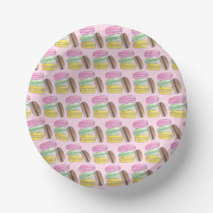 Macaron French Pastry Cookies Macarons Patisserie Pappteller