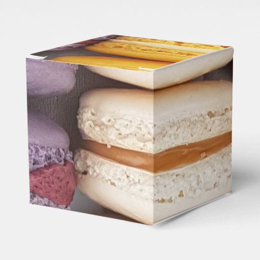 Macaron Gastgeschenk Geschenkboxen Geschenkschachtel (Vorderseite)