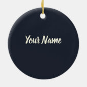 Macaron Gebäck für Geschenkartikel mit süßem Zahn Keramik Ornament (Hinten)