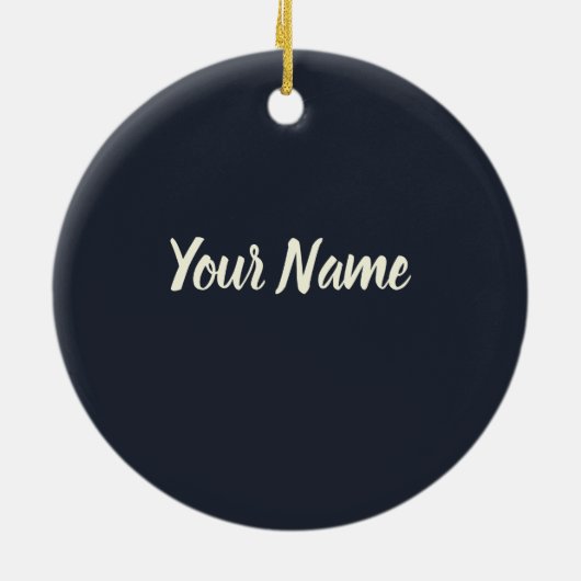 Macaron Gebäck für Geschenkartikel mit süßem Zahn Keramik Ornament (Hinten)