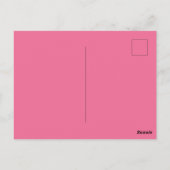 Macaron-Gebäck Süß Postkarte (Rückseite)