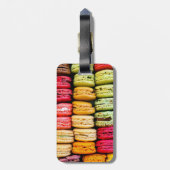 Macaron Gepäckanhänger (Rückseite vertikal)