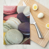 Macaron Geschirrtuch (Viertel Falte)
