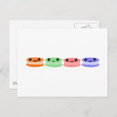 macaron Joy Postkarte (Vorne/Hinten)
