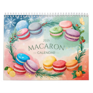Macaron-Kalender 2025 Kalender