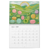 Macaron-Kalender Kalender (Mär 2027)