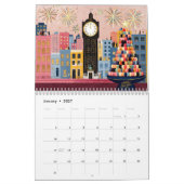 Macaron-Kalender Kalender (Jan 2027)