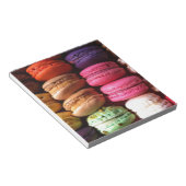 Macaron-Kekse Notizblock (angewinkelt)