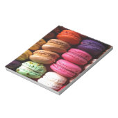 Macaron-Kekse Notizblock (Rotiert)