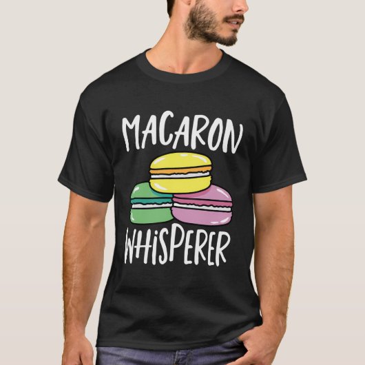 Macaron Lover Macrons Cookies Macaroon Baking Mac T-Shirt (Vorderseite)
