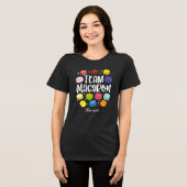Macaron Lover Team Macaron For Sure Funny Gift Tri-Blend Shirt (Vorderseite voll)