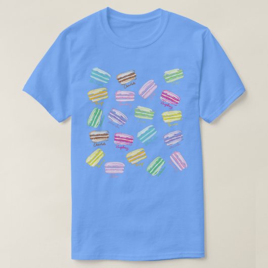 Macaron Macaroons T-Shirt (Design vorne)