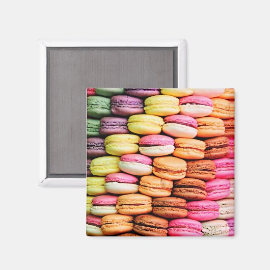 Macaron Magnet (Vorderseite/Rückseite)