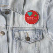 Macaron Montag fils ein le syndrome d'Asperger Button (Beispiel)