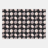 Macaron Muster Geschenkpapier Set (Vorderseite 2)