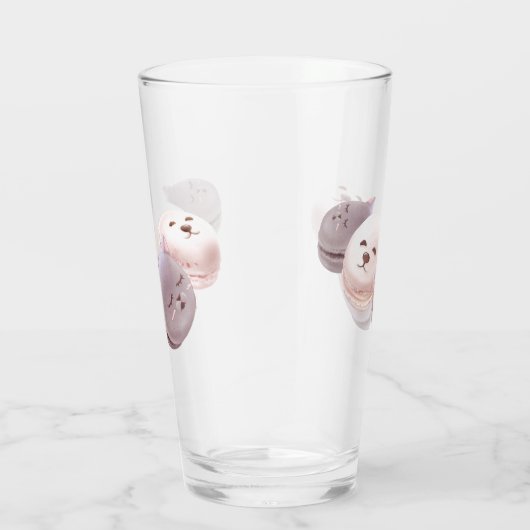 Macaron Muster Glas (Rechts)