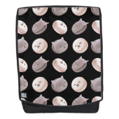 Macaron Muster Rucksack (Vorderseite)