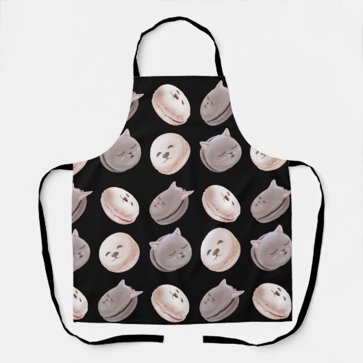 Macaron Muster Schürze (Vorderseite)