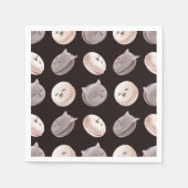 Macaron Muster Serviette (Vorderseite)