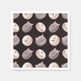 Macaron Muster Serviette