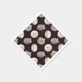 Macaron Muster Serviette (Ecke)