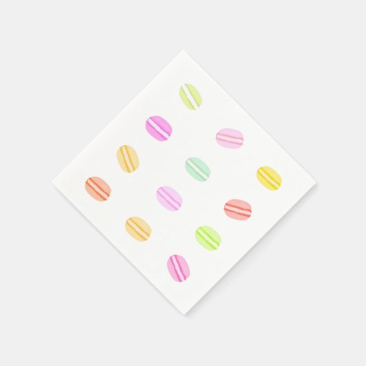 Macaron Paper Napkins Serviette (Ecke)