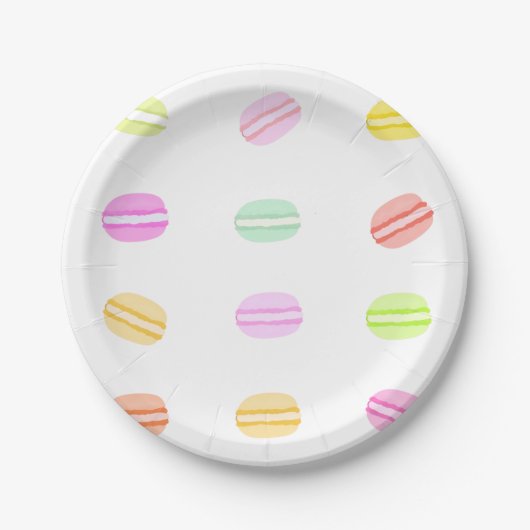 Macaron Paper-Teller Pappteller (Vorderseite)