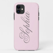 Macaron Pink iPhone Case (Rückseite)