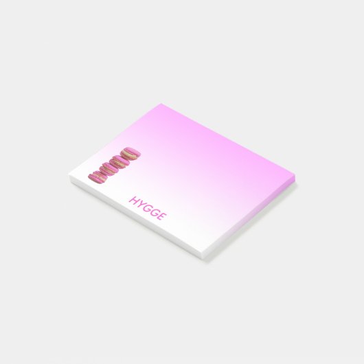 Macaron Post-it Klebezettel (angewinkelt)