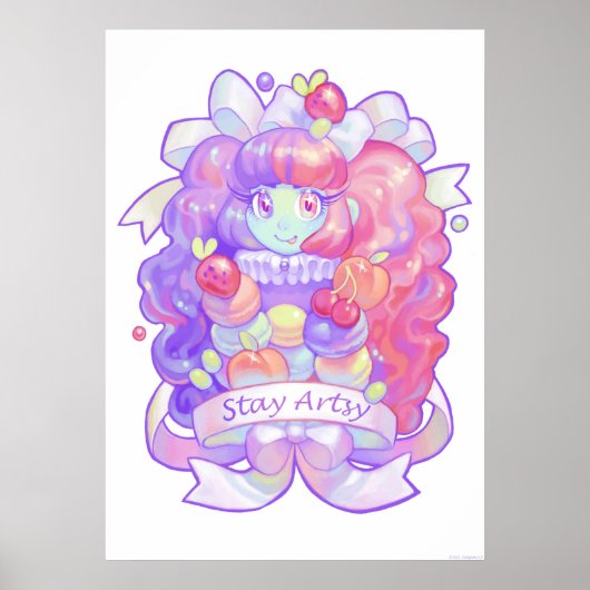 Macaron Poster (Vorne)