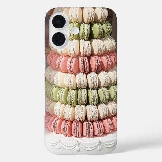 Macaron-Schichttorte Case-Mate iPhone Hülle (Rückseite)