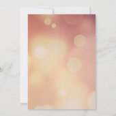 Macaron Tree Neon Light Pink Christmas Party Einladung (Rückseite)