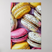 Macaron Wall Art Poster (Vorne)