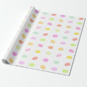 Macaron Wrapping Paper Geschenkpapier (Ungerollt)