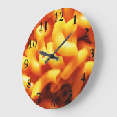 Macaroni and Cheese Round Wall Clock Große Wanduhr (Winkel)