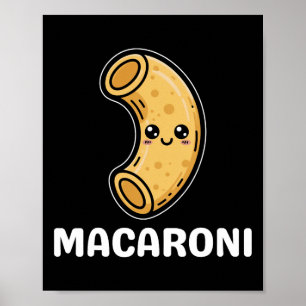 Macaroni Cheese Mac Kawaii Halloween Kostümcoupl Poster