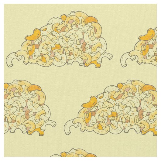 Macaroni Mac und Käse Soul Küche Süd Stoff (Nahaufnahme)