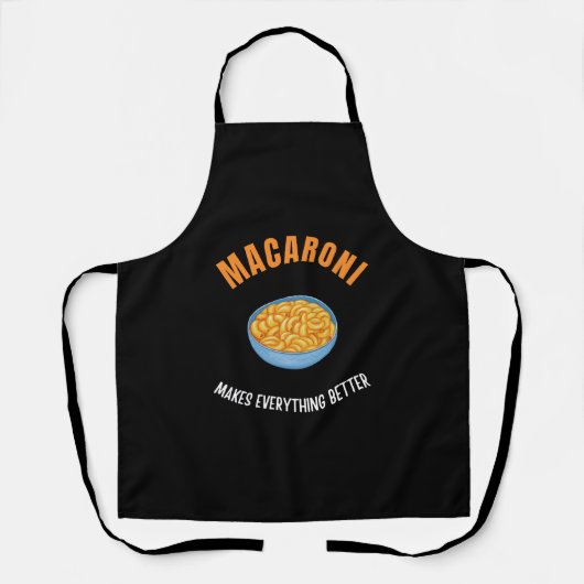 Macaroni macht alles besser schürze (Vorderseite)