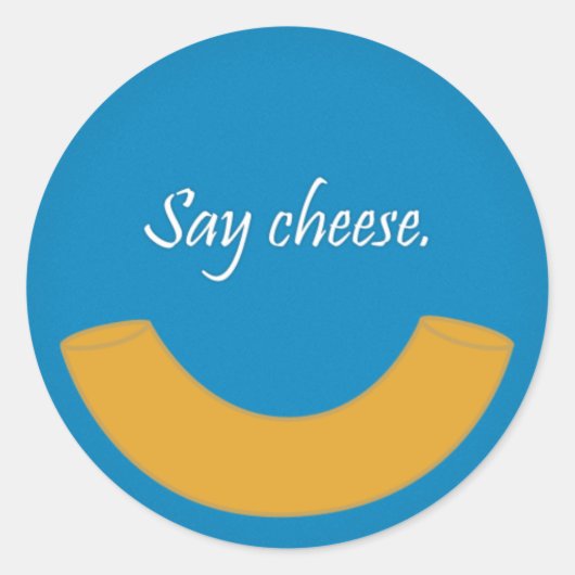Macaroni Smile Stickers (Vorderseite)