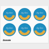 Macaroni Smile Stickers (Blatt)